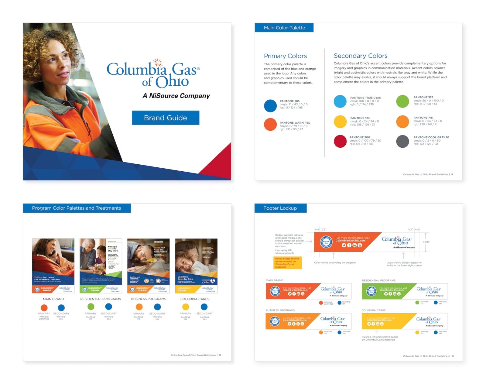 Columbus Gas Brand Style Guides