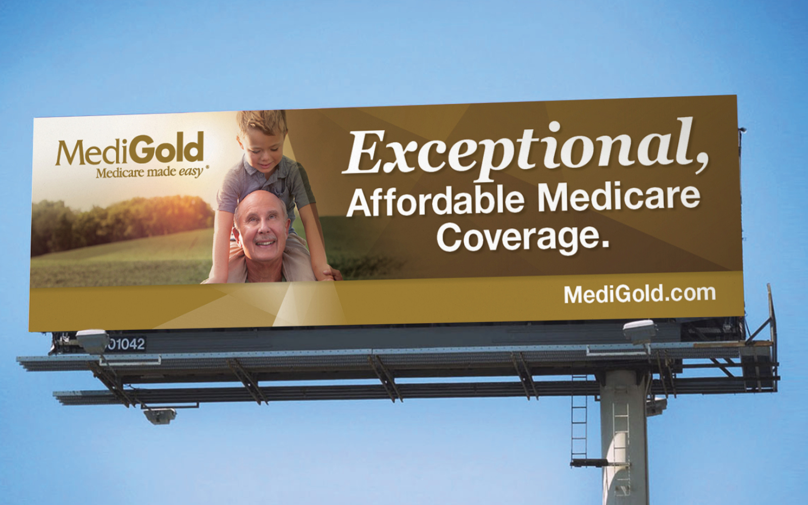 MediGold Medicare Advantage Plan Advertising Campaign Origo Branding