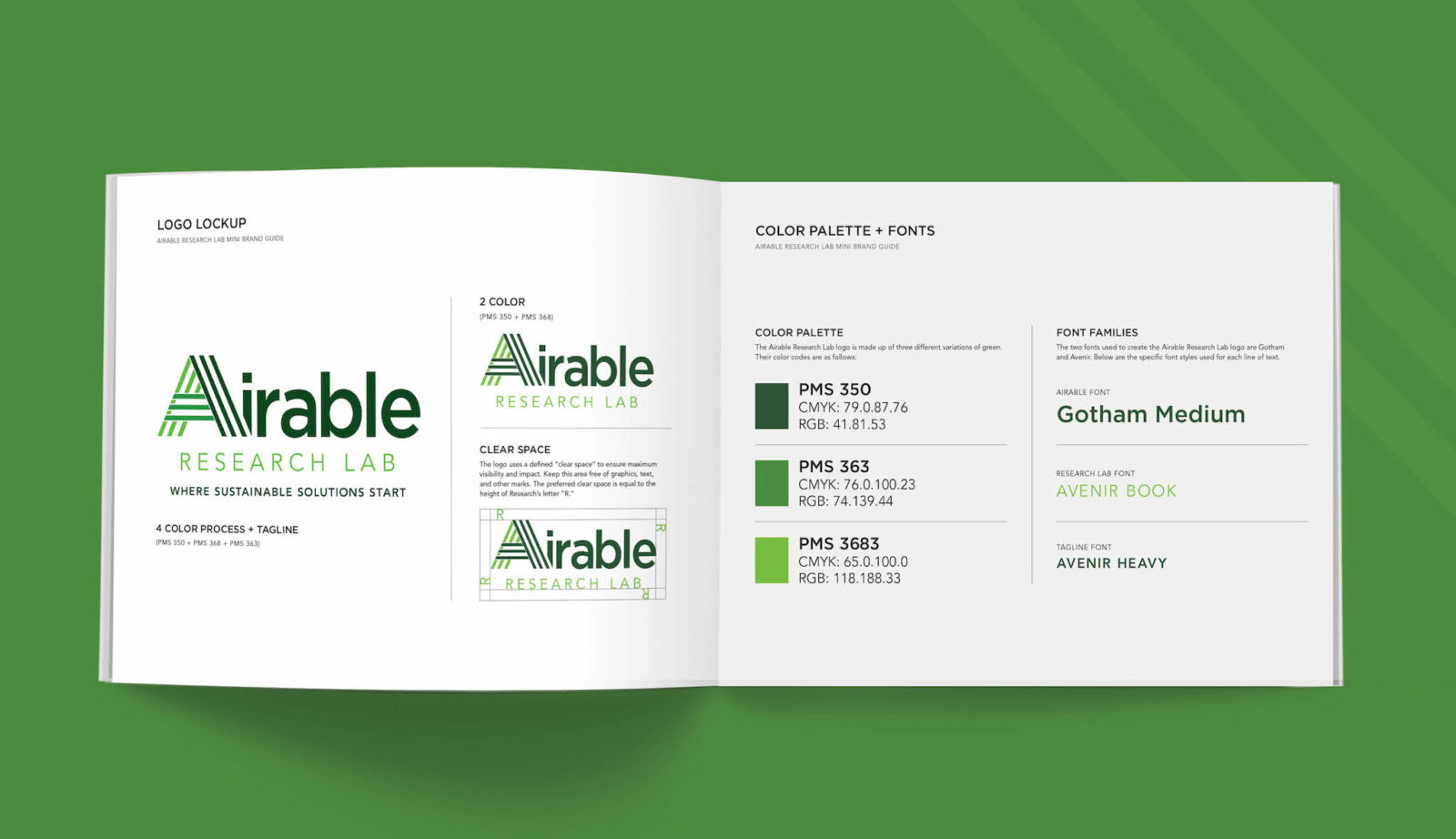 Airable Research Lab brand guidelines