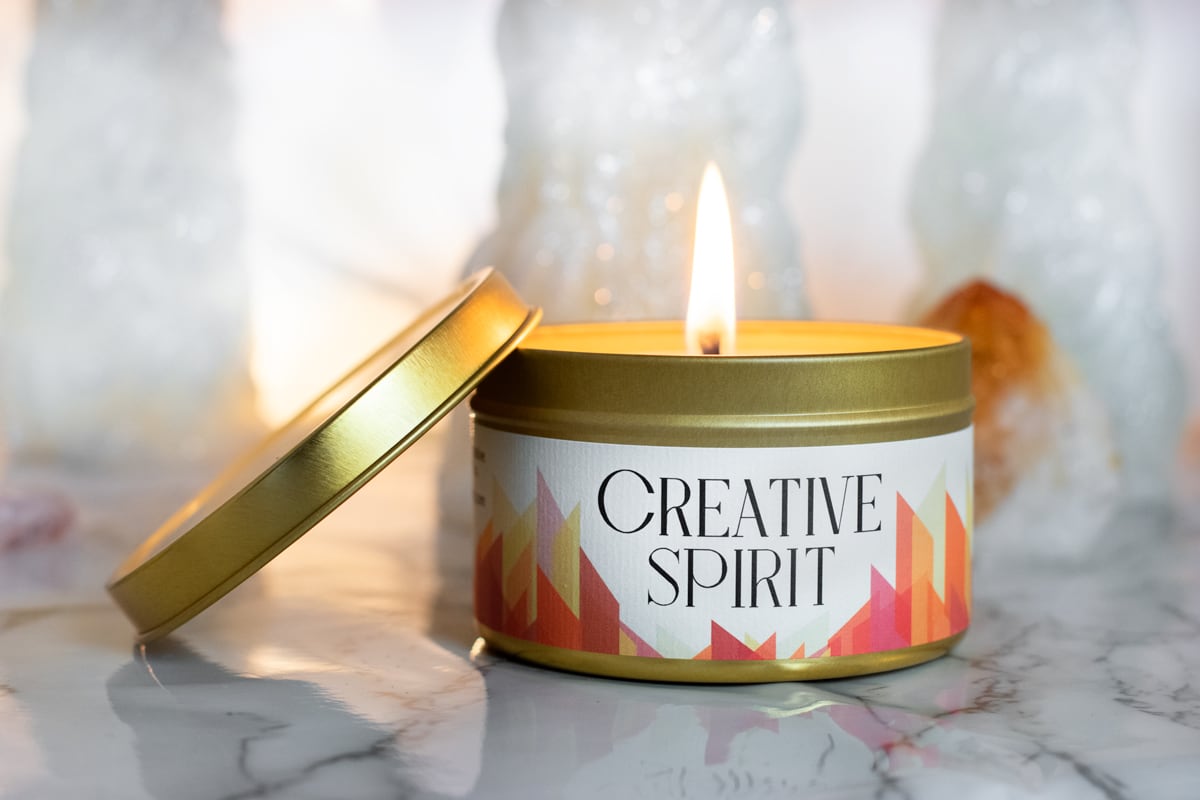 Creative Spirit candle